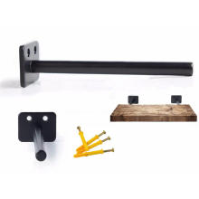 Solid Steel Heavy Duty Floating Shelf Brackets